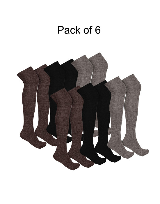 Pure Wool Long Stocking Unisex P6